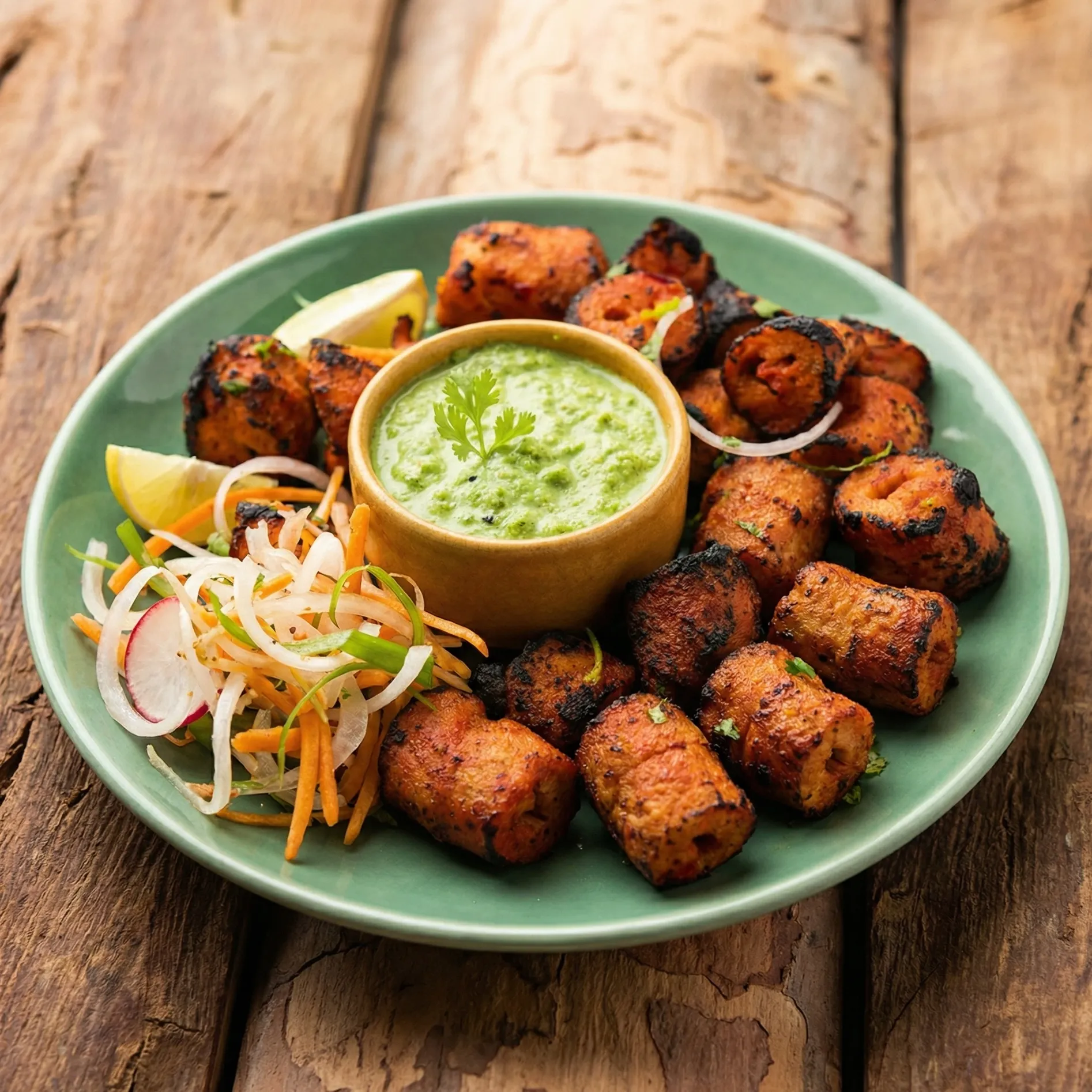 Delicious Tandoori Soya Chaap at Tarrka House in Edmonton, AB